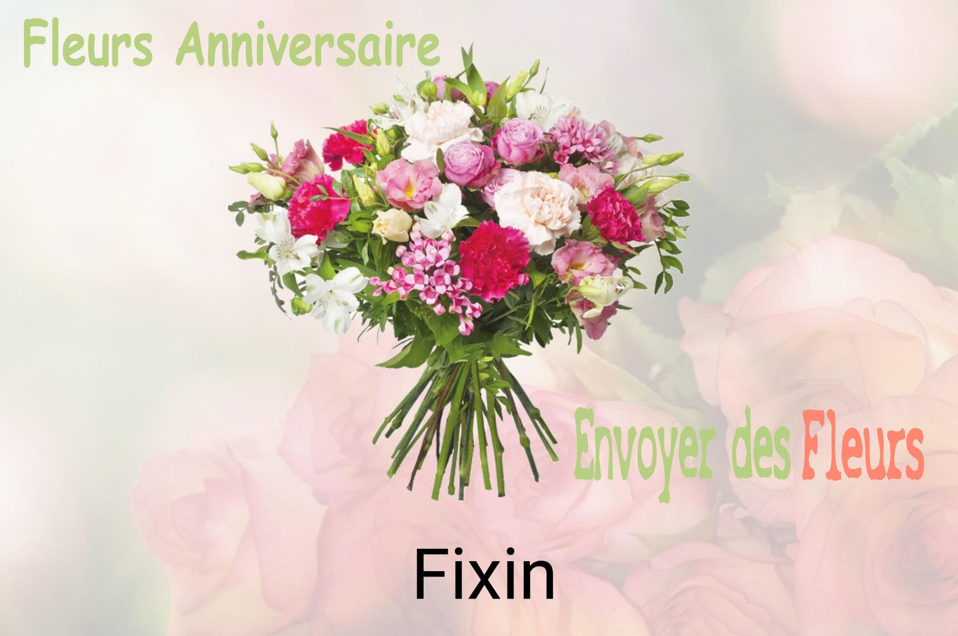 Bouquet de fleurs d’anniversaire livré à Fixin