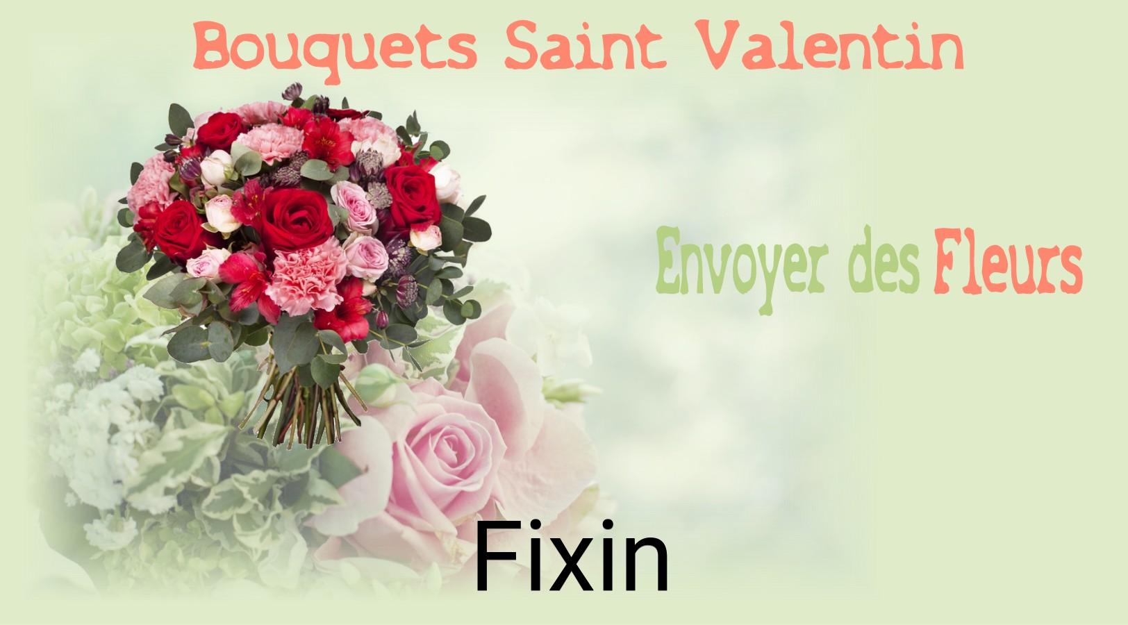 Roses de Saint-Valentin livrées à Fixin